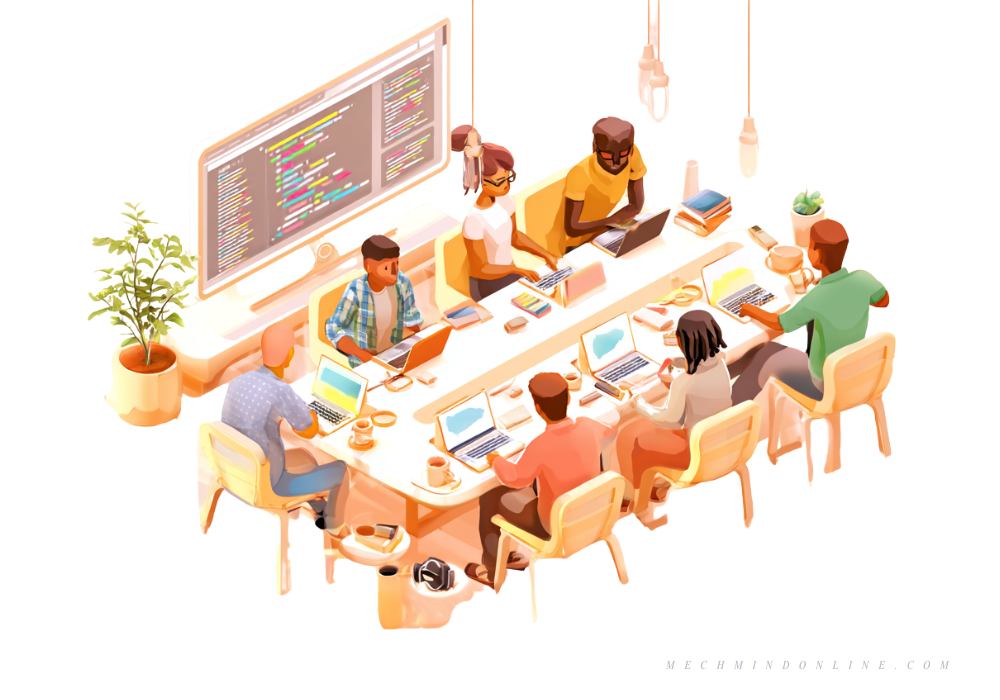 Claude Code developers on a round-table