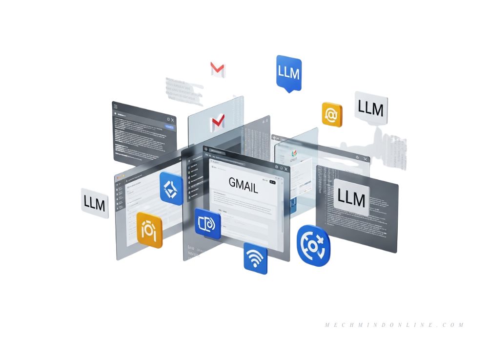 Gmail and Gemini interface