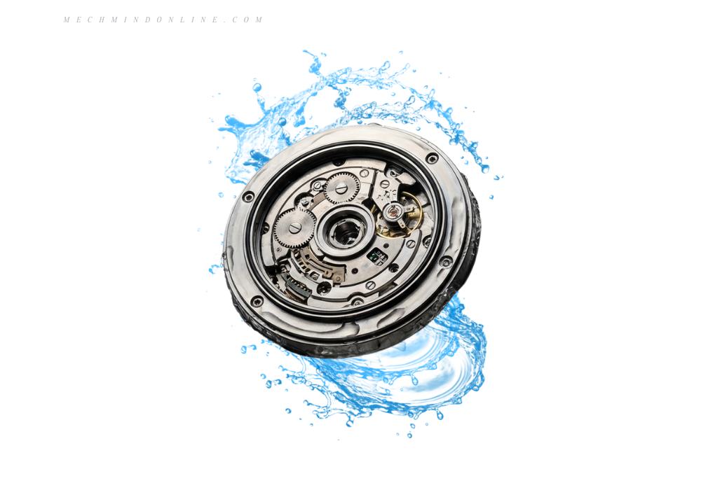 Scientists testing unsinkable metal in lab as it floats in water with etched air-trapping patterns